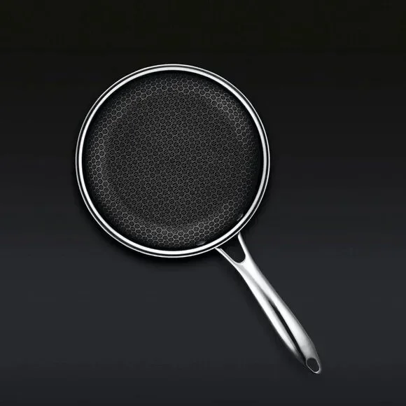 Hybrid Fry Pan with Lid, 8